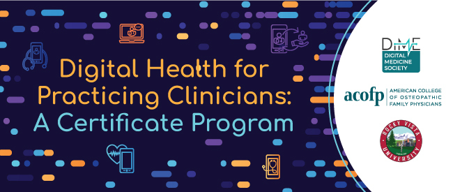 Digital Health for Practicing Clinicians: A Certificate Program
